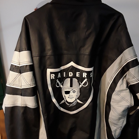 Oakland Raiders Vintage Leather Starter 